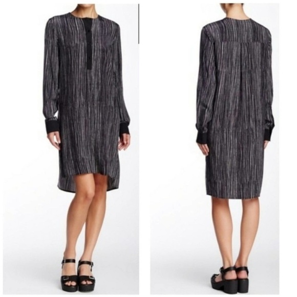 Vince 100% Silk Dress size Large - Picture 1 of 7